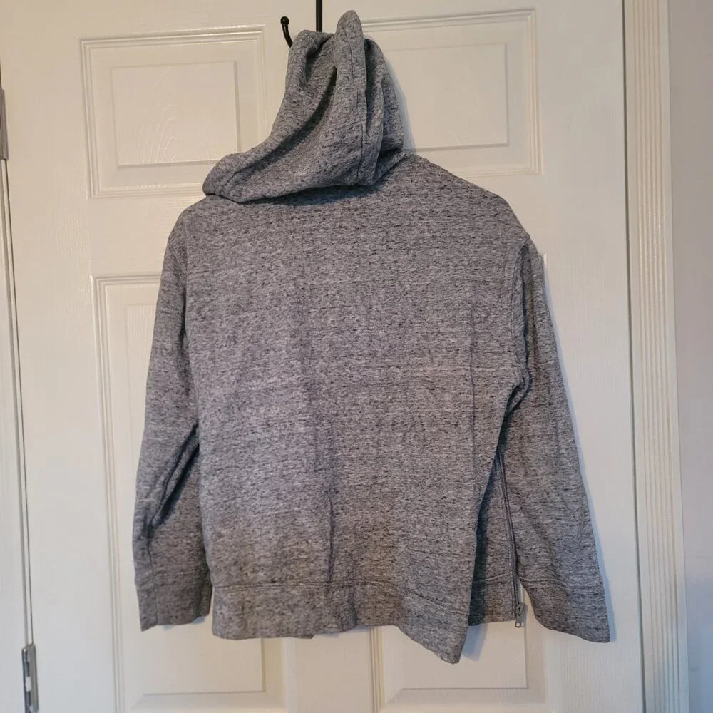 Kids grey full zip Old Navy hoodie sweatshirt - size XL (14-16)